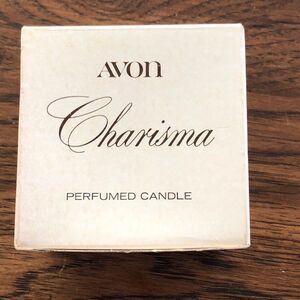 Vintage Avon Charisma Perfumed Candle With Original Box New 2"